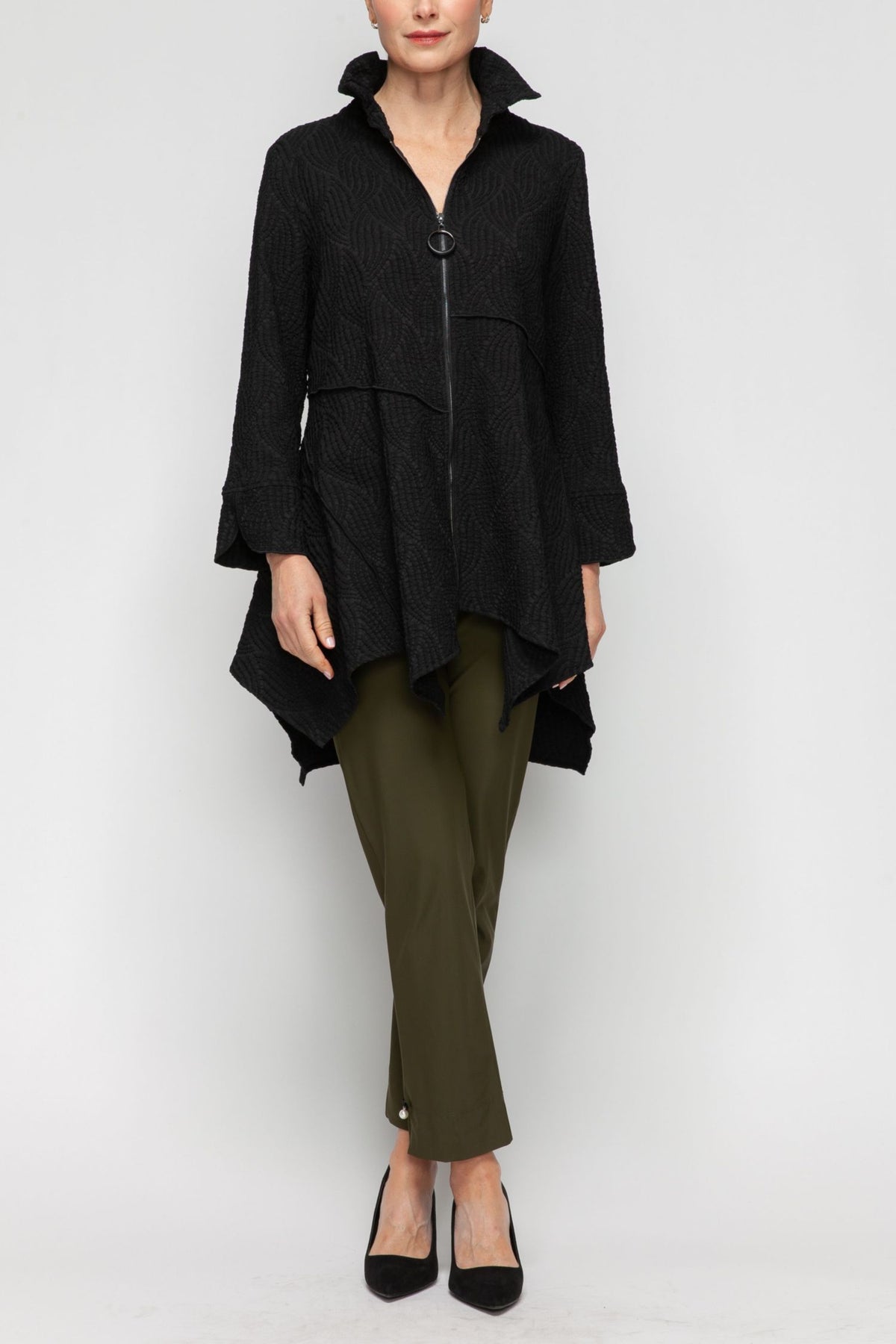 IC COLLECTION Top - 7359T - BLACK