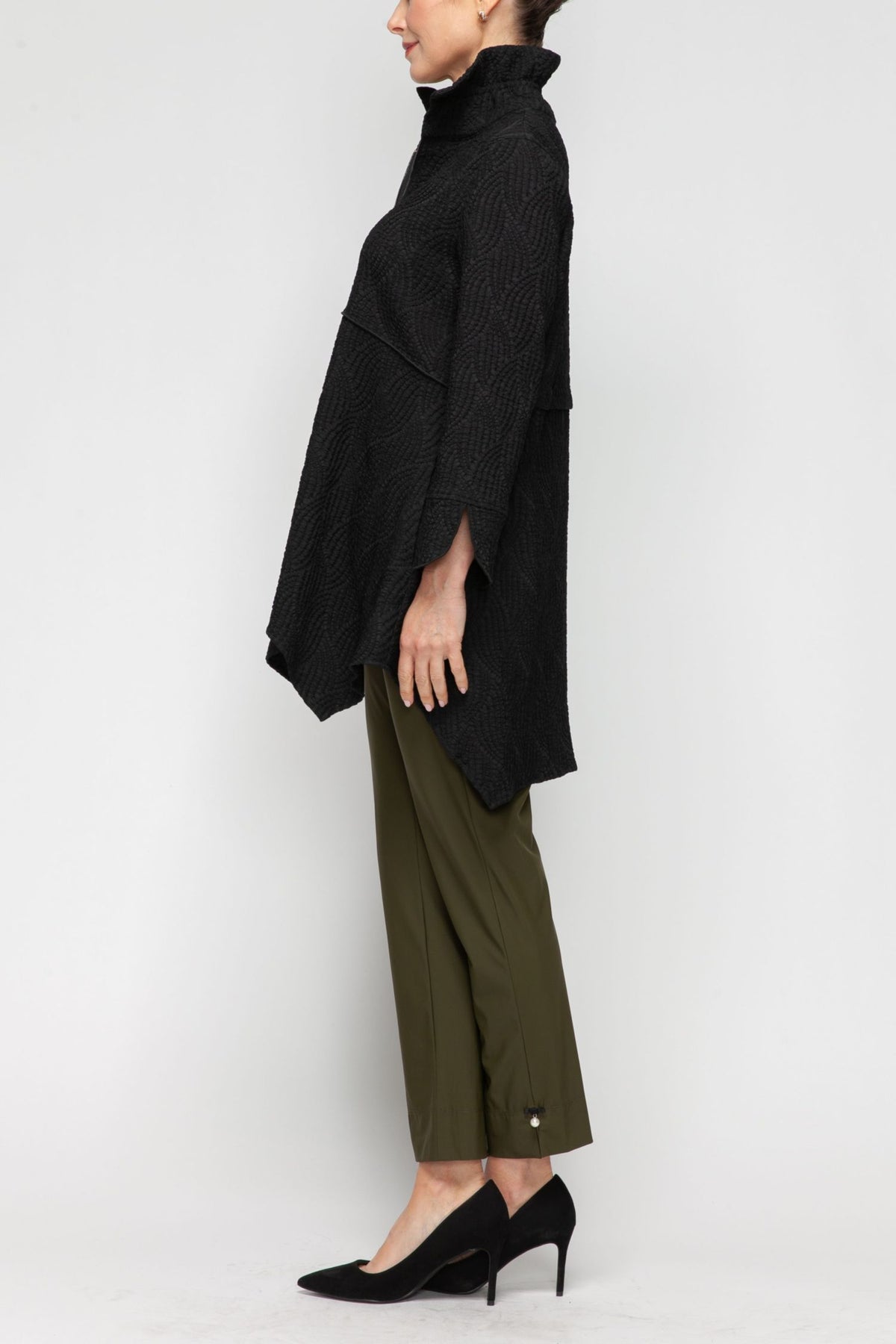 IC COLLECTION Top - 7359T - BLACK