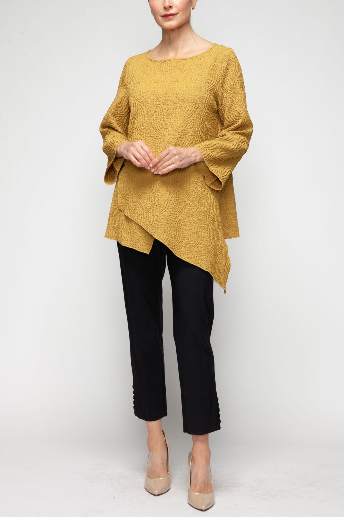 IC COLLECTION Top - 7361T - GOLD