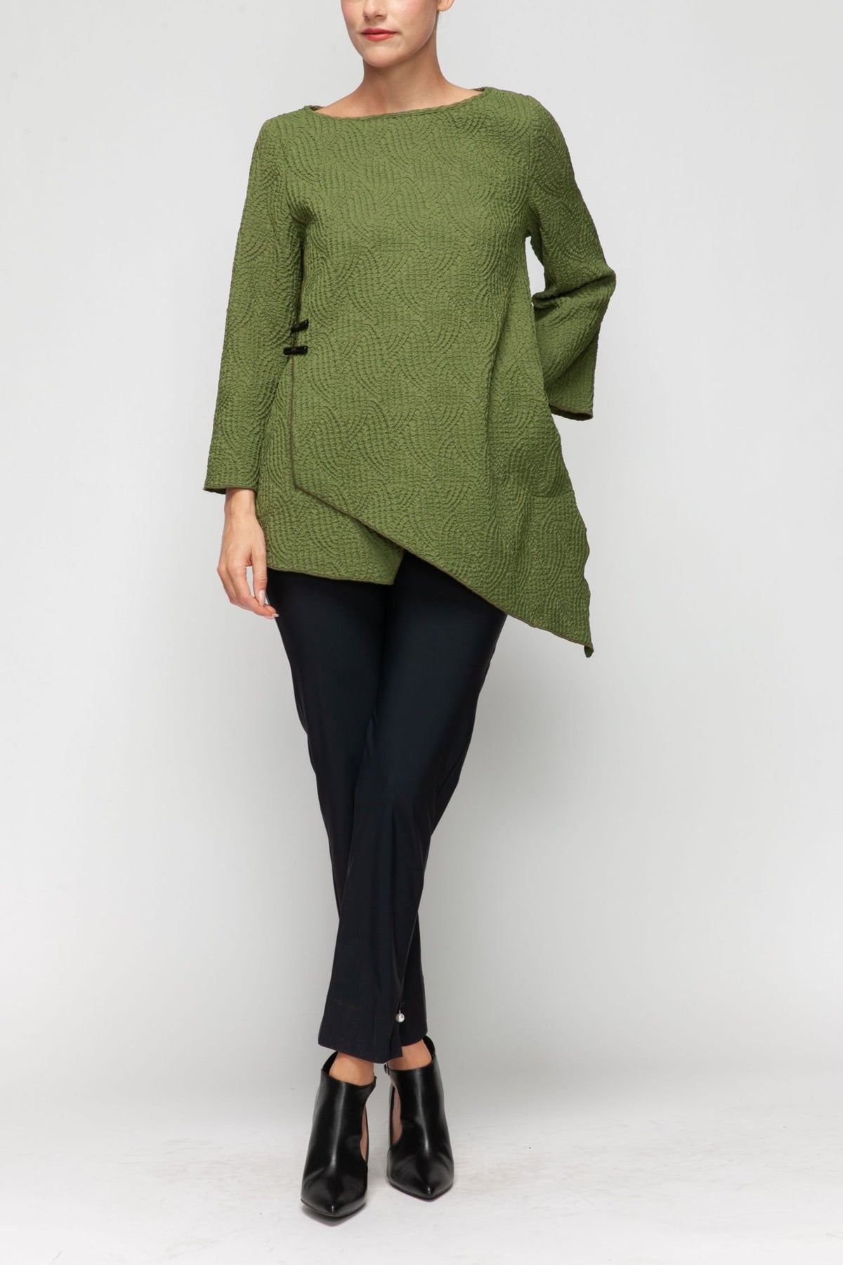 IC COLLECTION Top - 7361T - OLIVE