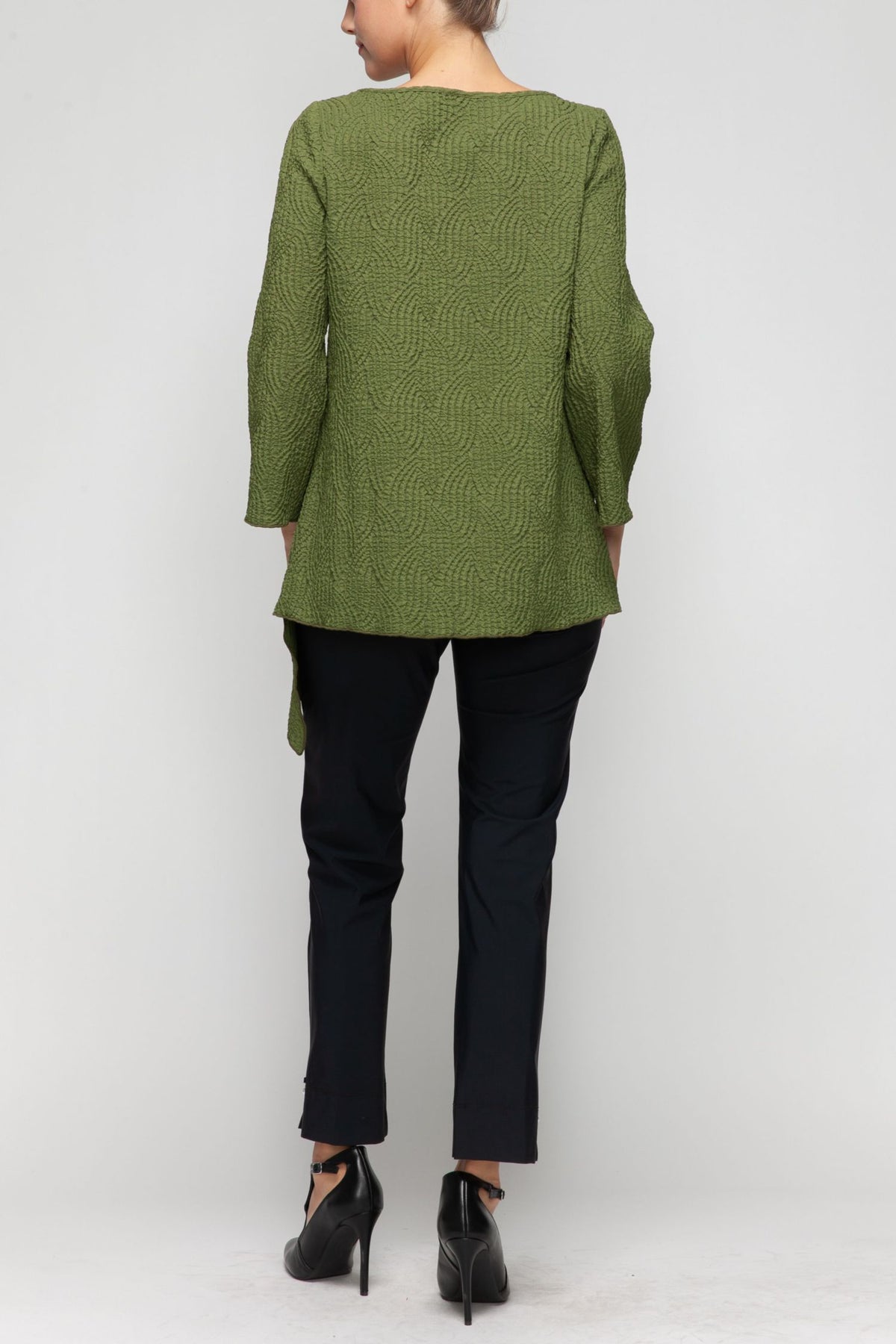 IC COLLECTION Top - 7361T - OLIVE