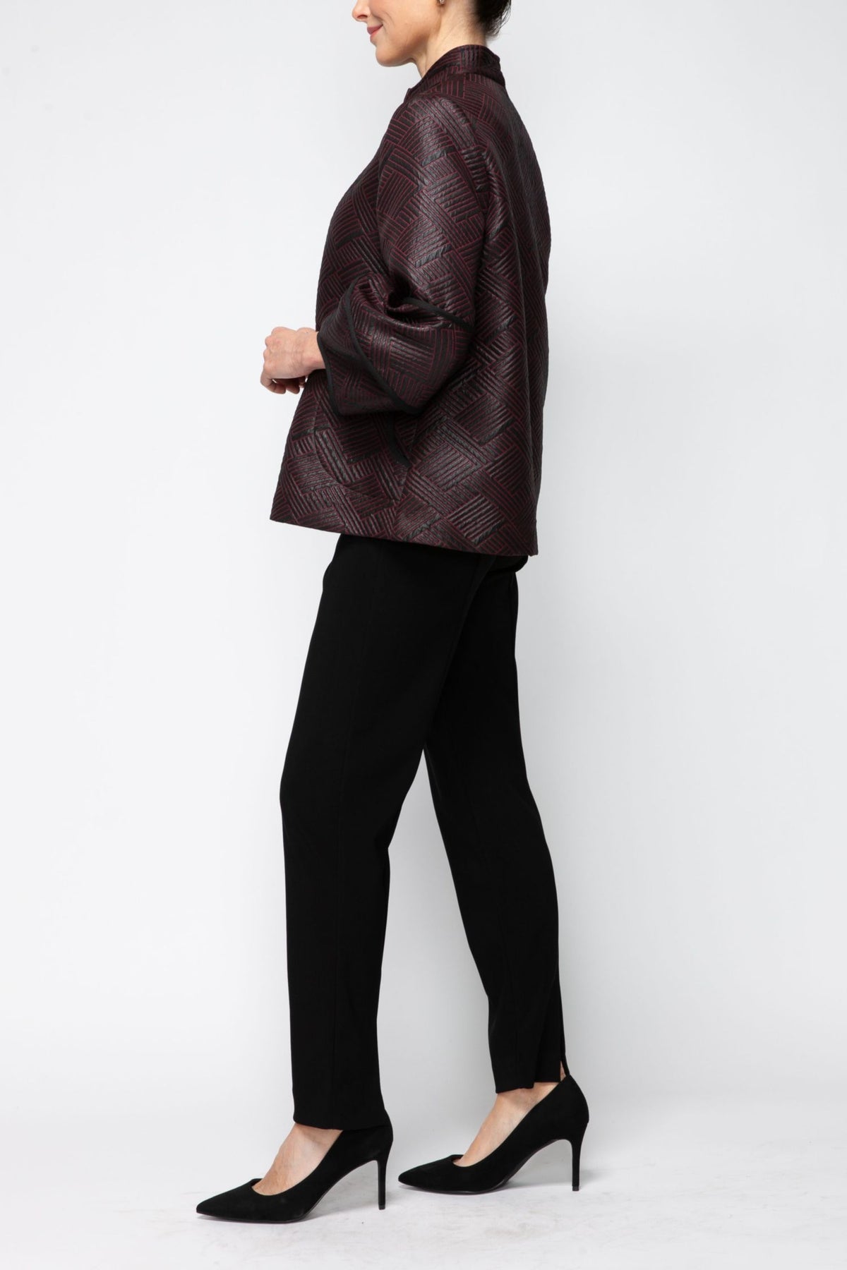 IC COLLECTION Jacket - 7366J - BLACK