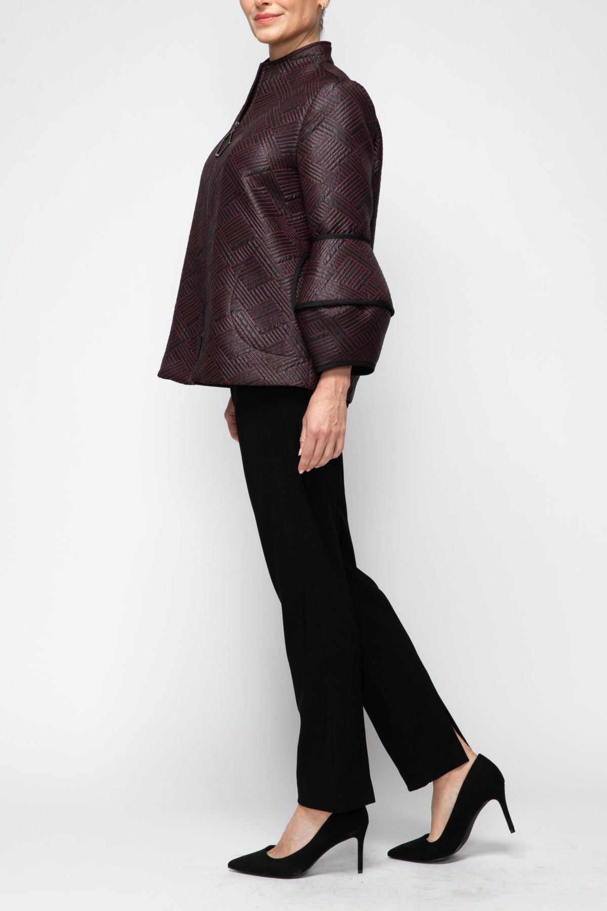 IC COLLECTION Jacket - 7366J - BLACK