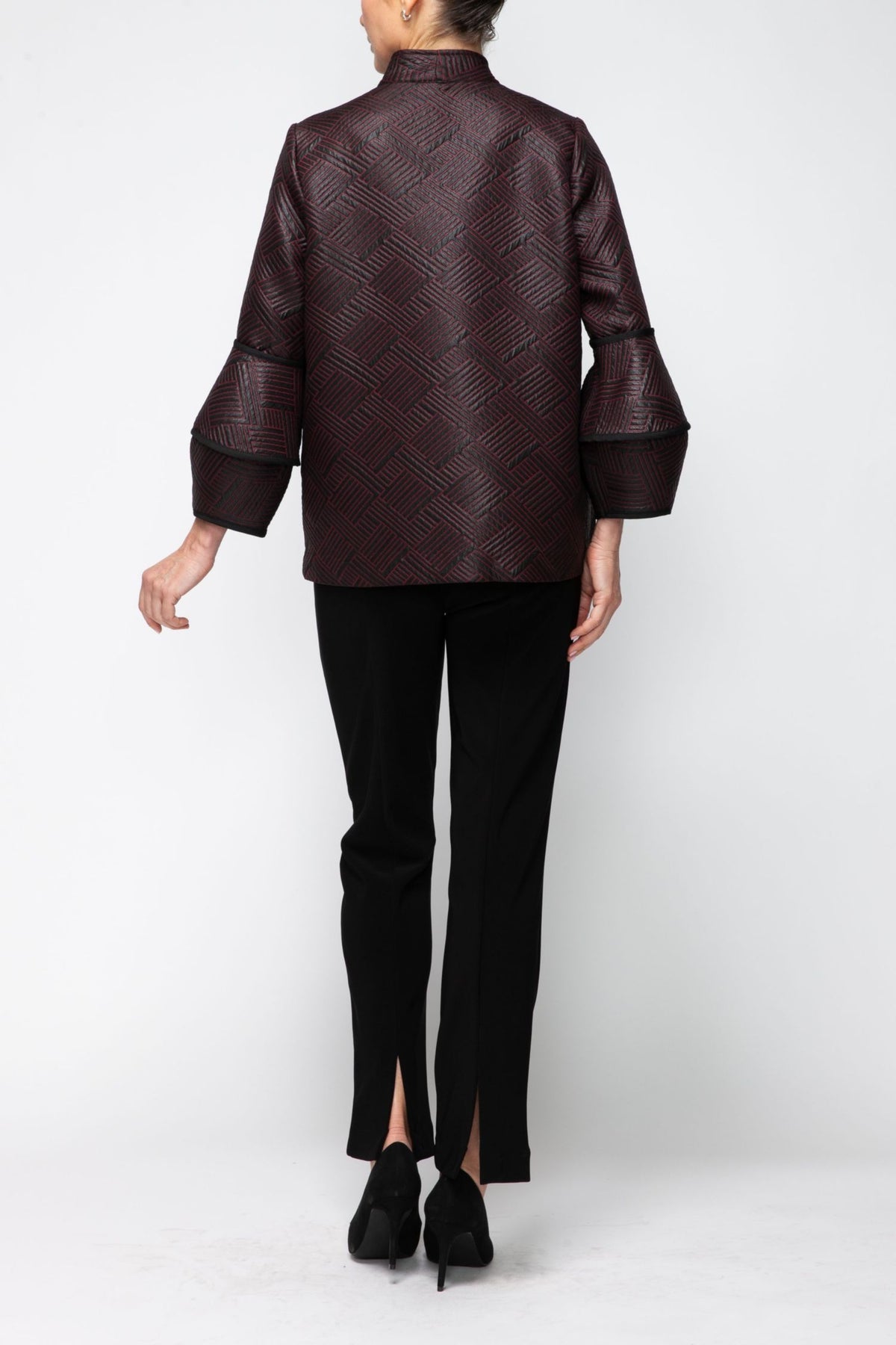IC COLLECTION Jacket - 7366J - BLACK