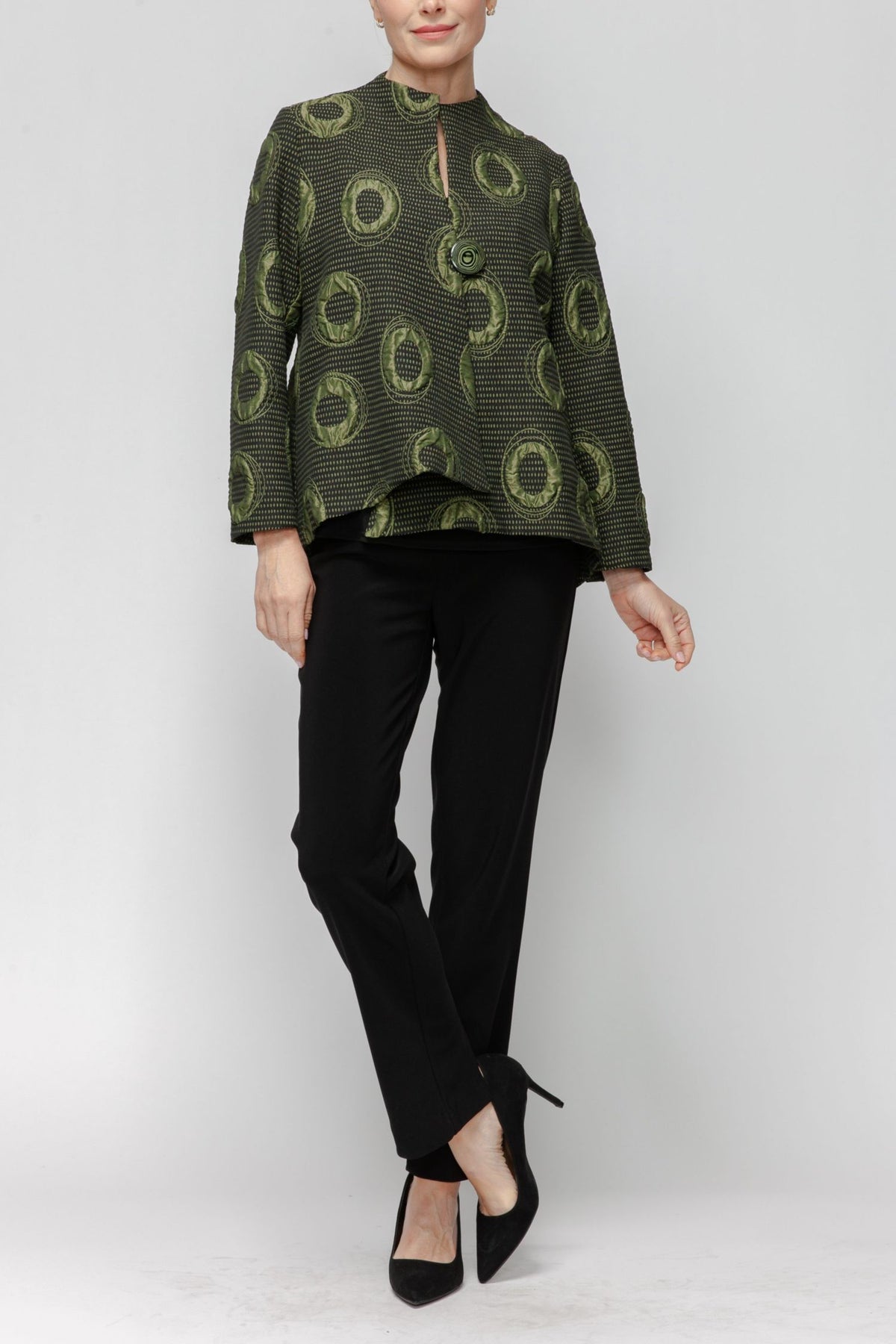 IC COLLECTION Jacket - 7376J - GREEN