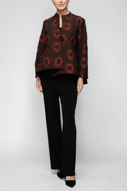 IC COLLECTION Jacket - 7376J - RUST