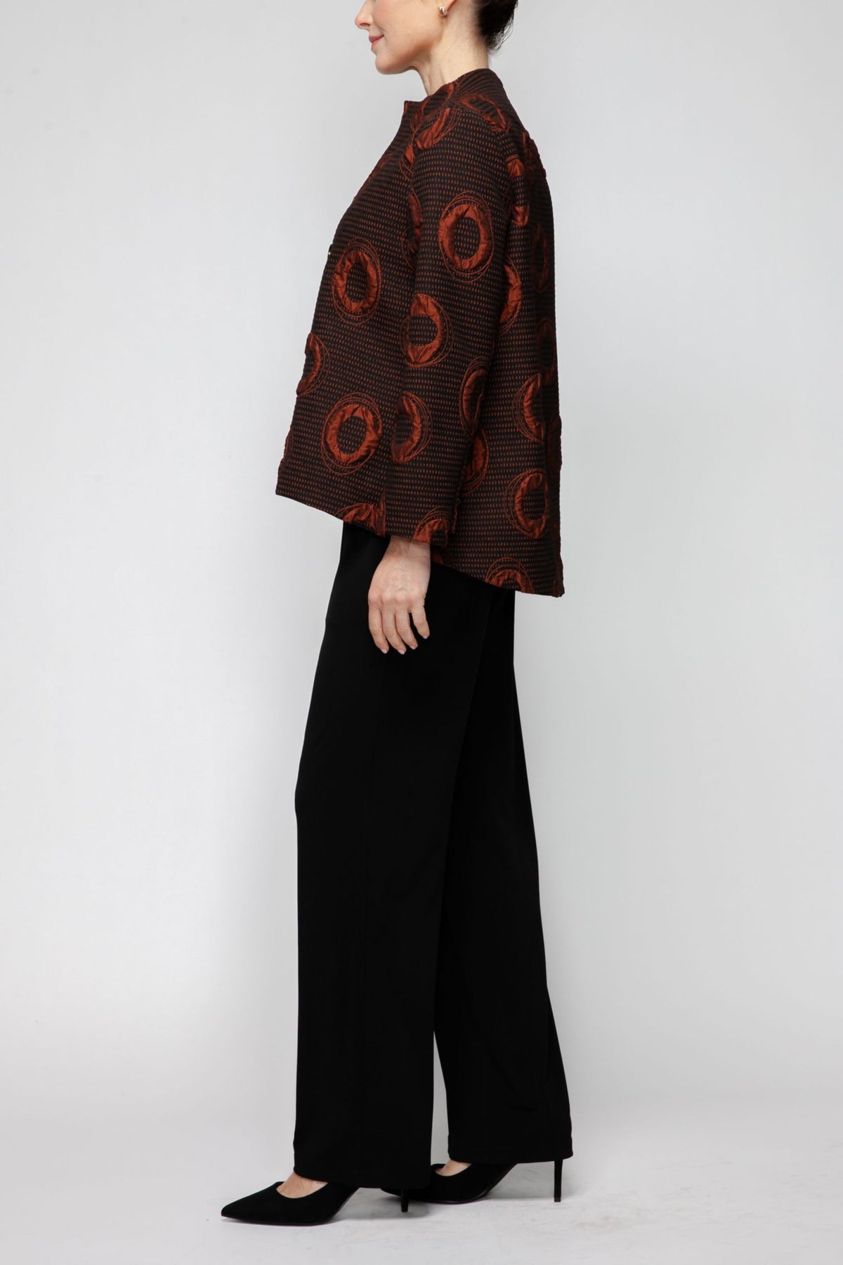 IC COLLECTION Jacket - 7376J - RUST