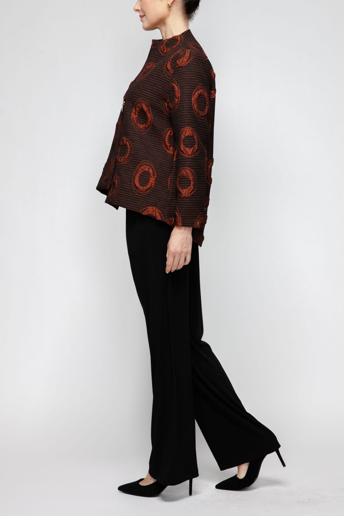 IC COLLECTION Jacket - 7376J - RUST