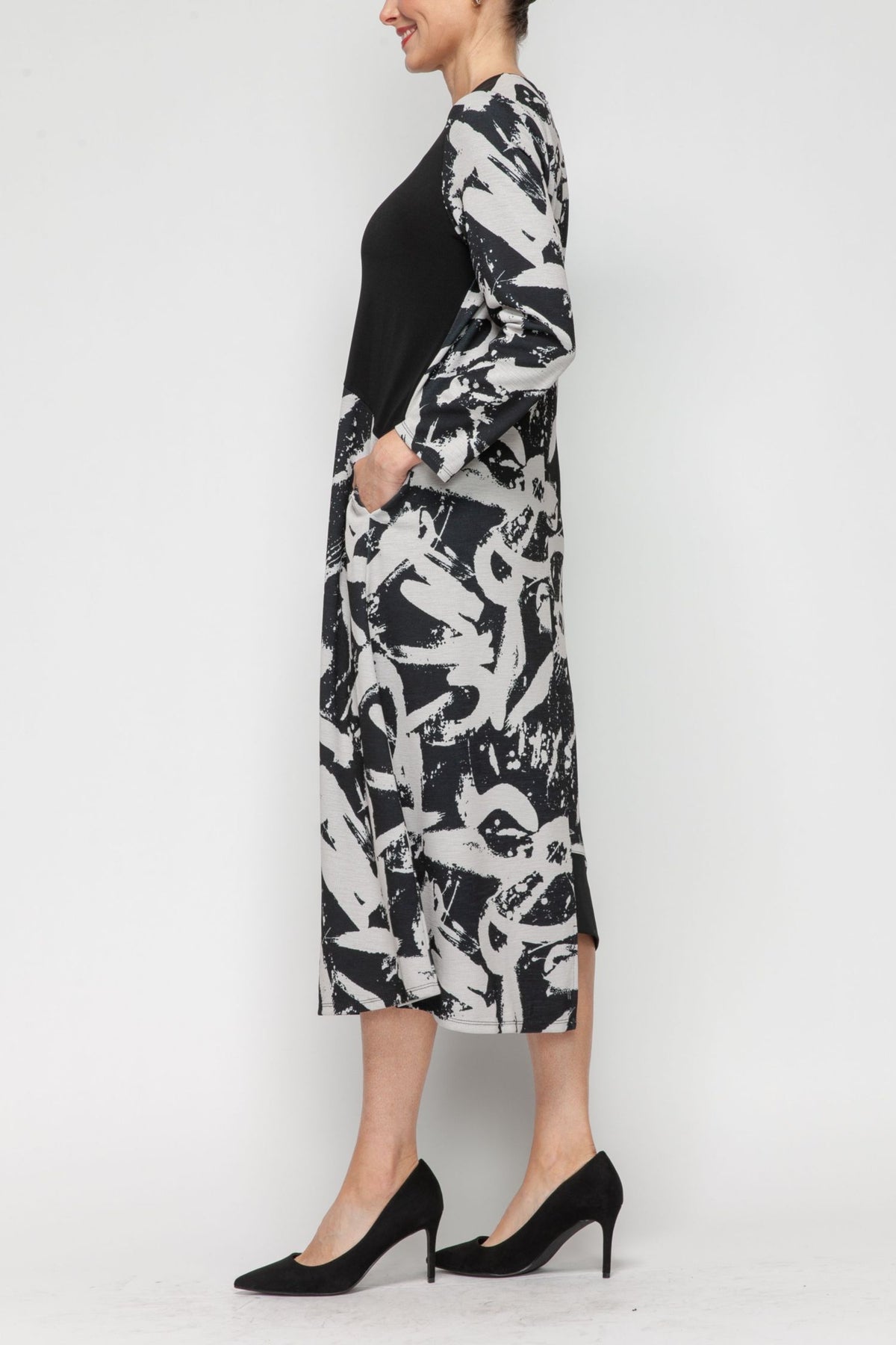 IC COLLECTION Dress - 7382D - IVORY