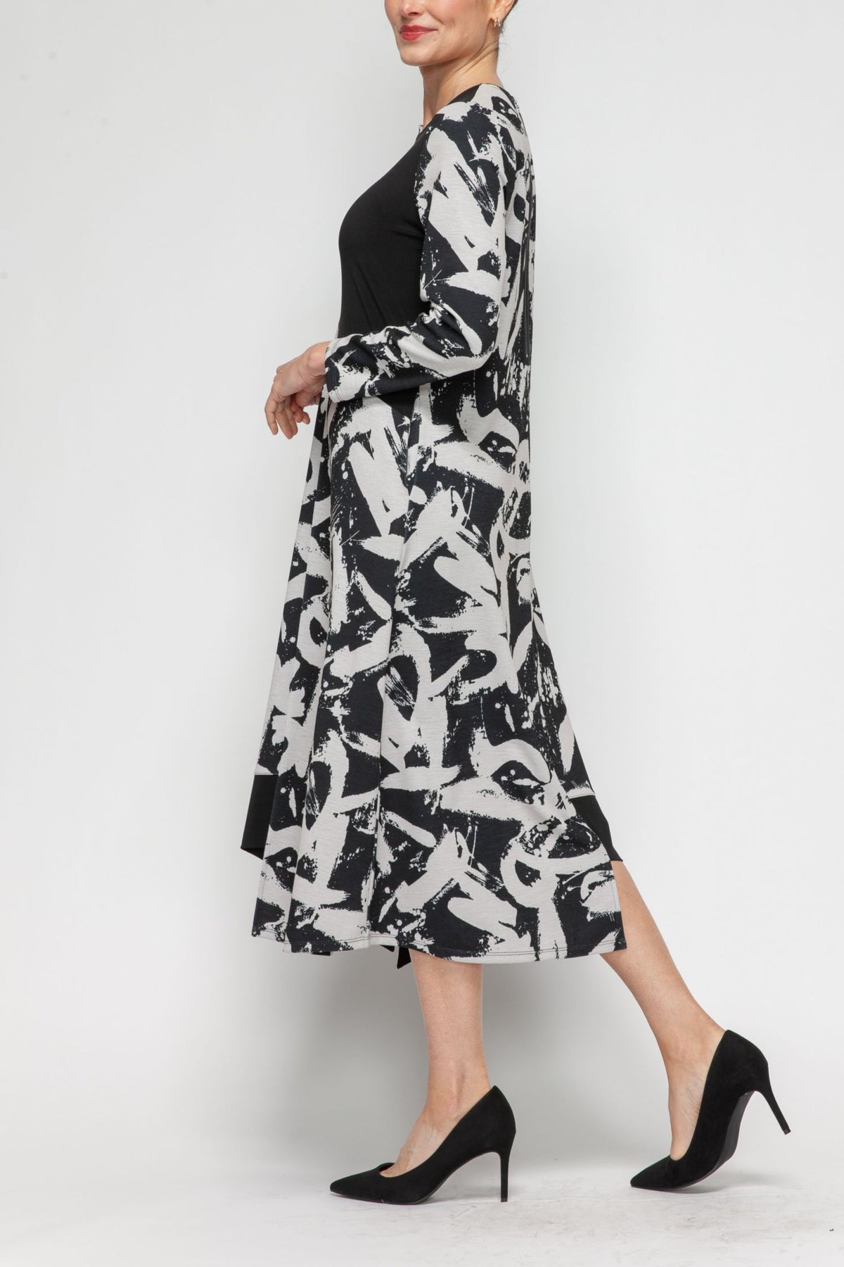 IC COLLECTION Dress - 7382D - IVORY