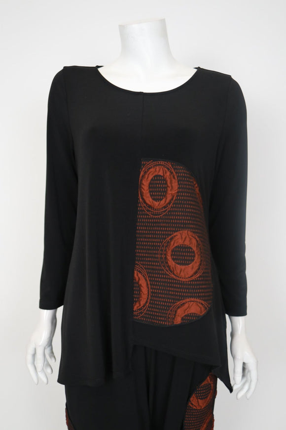 IC COLLECTION Top - 7386T - RUST