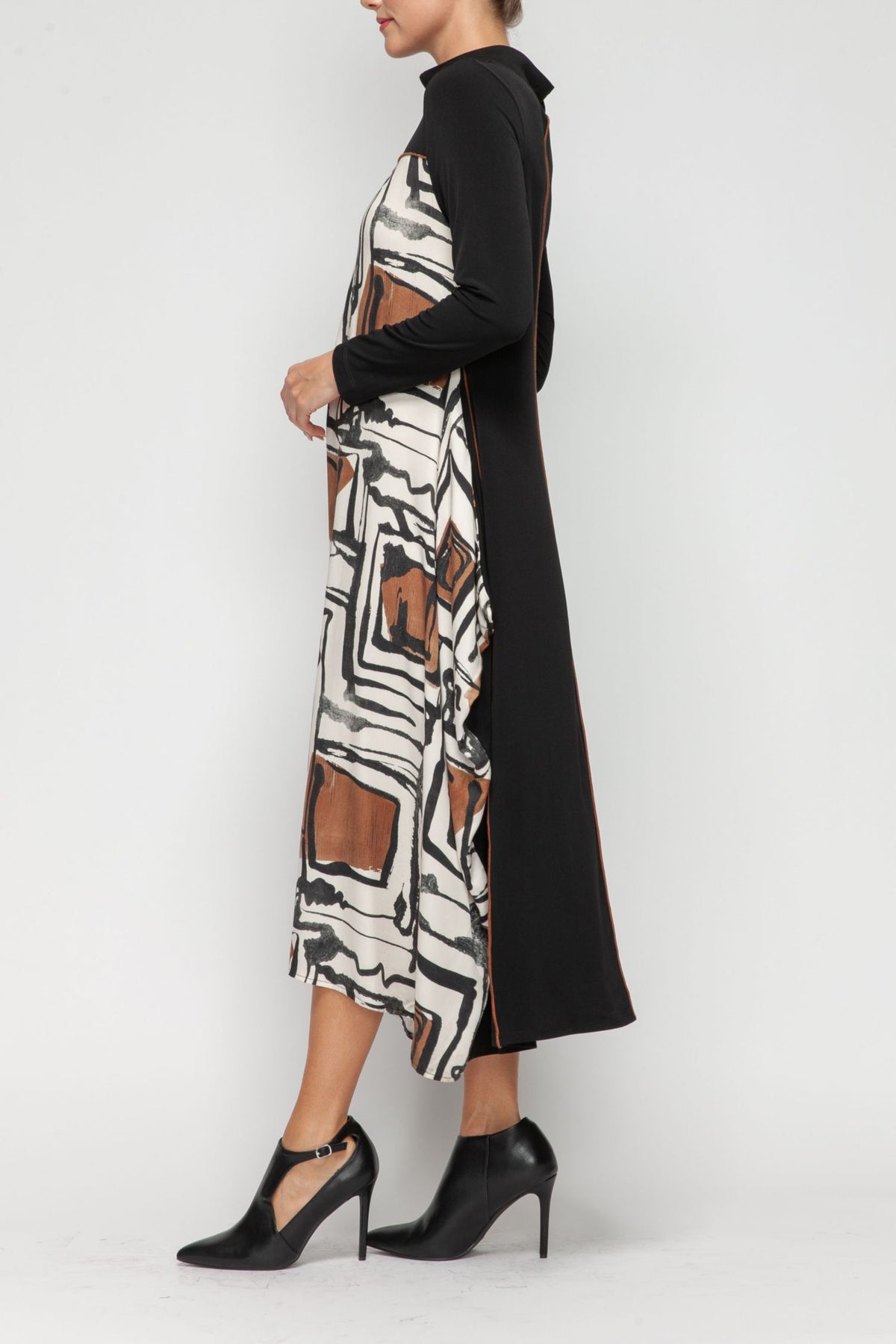 IC COLLECTION Dress - 7387D - IVORY