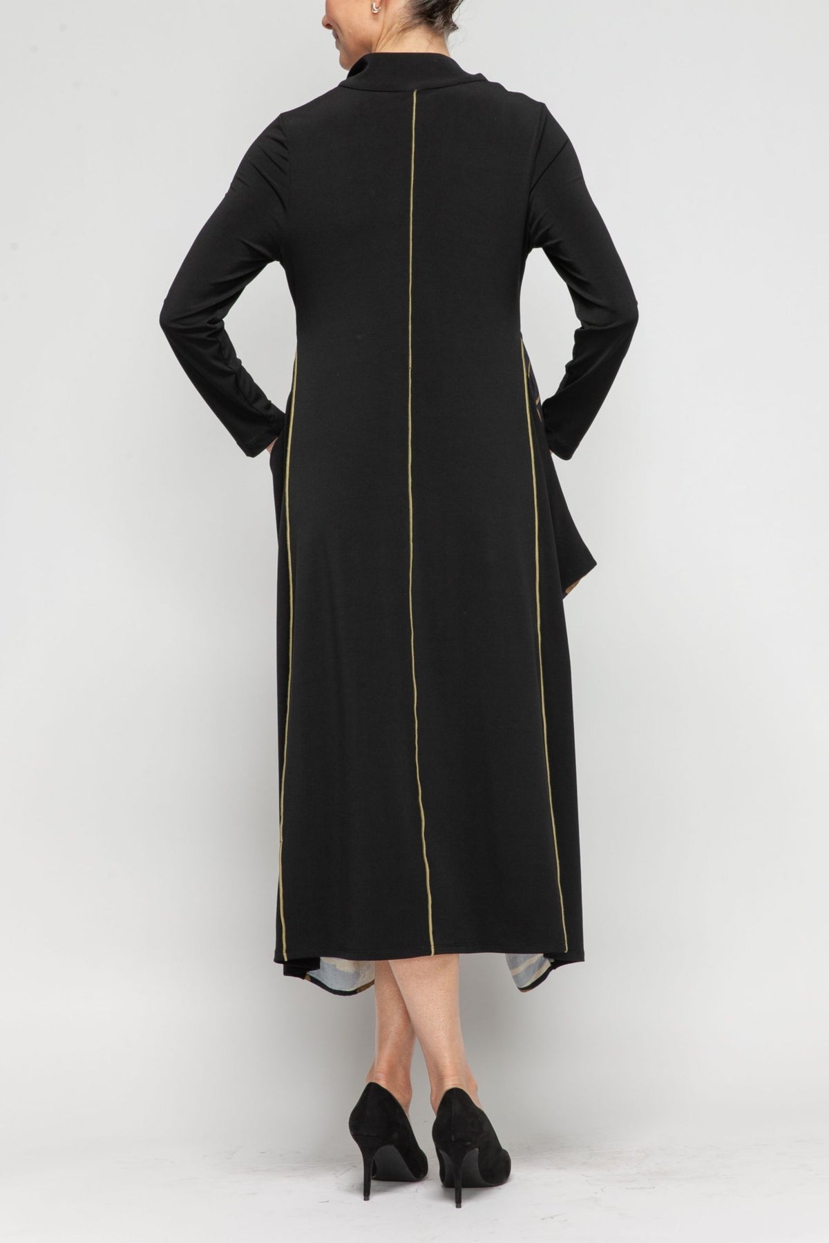 IC COLLECTION Dress - 7387D - OLIVE