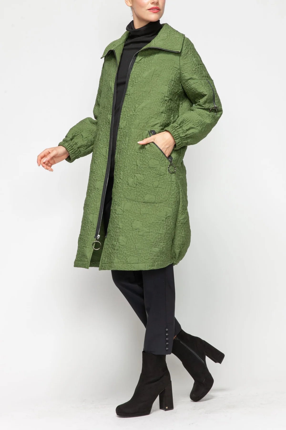 IC COLLECTION Jacket - 7390J - ARMY