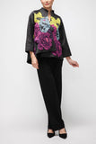 IC COLLECTION Jacket - 7398J - BLACK