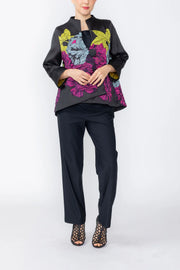 IC COLLECTION Jacket - 7398J - BLACK