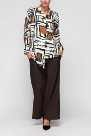 IC COLLECTION Blouse - 7411B - IVORY