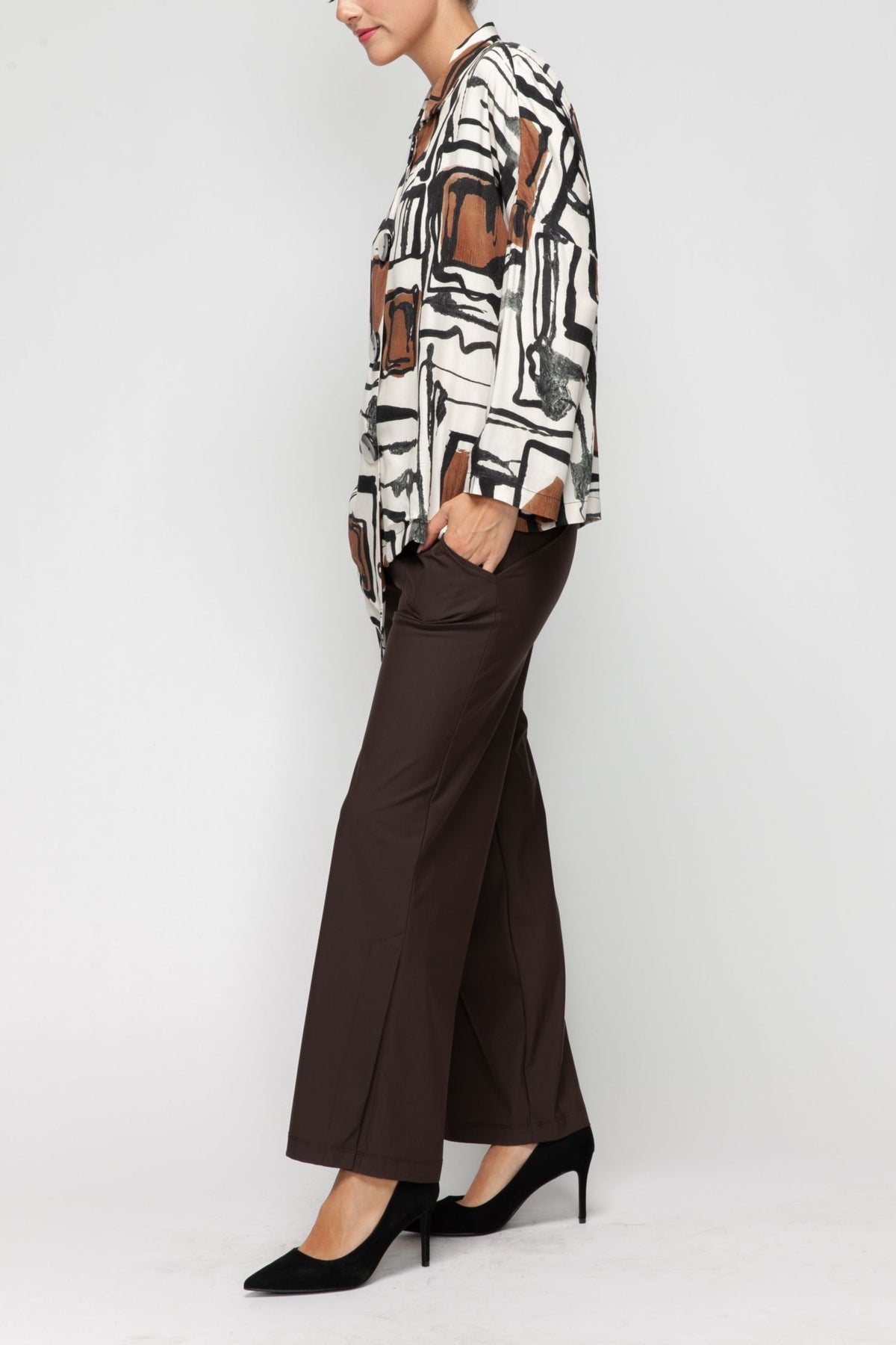 IC COLLECTION Blouse - 7411B - IVORY