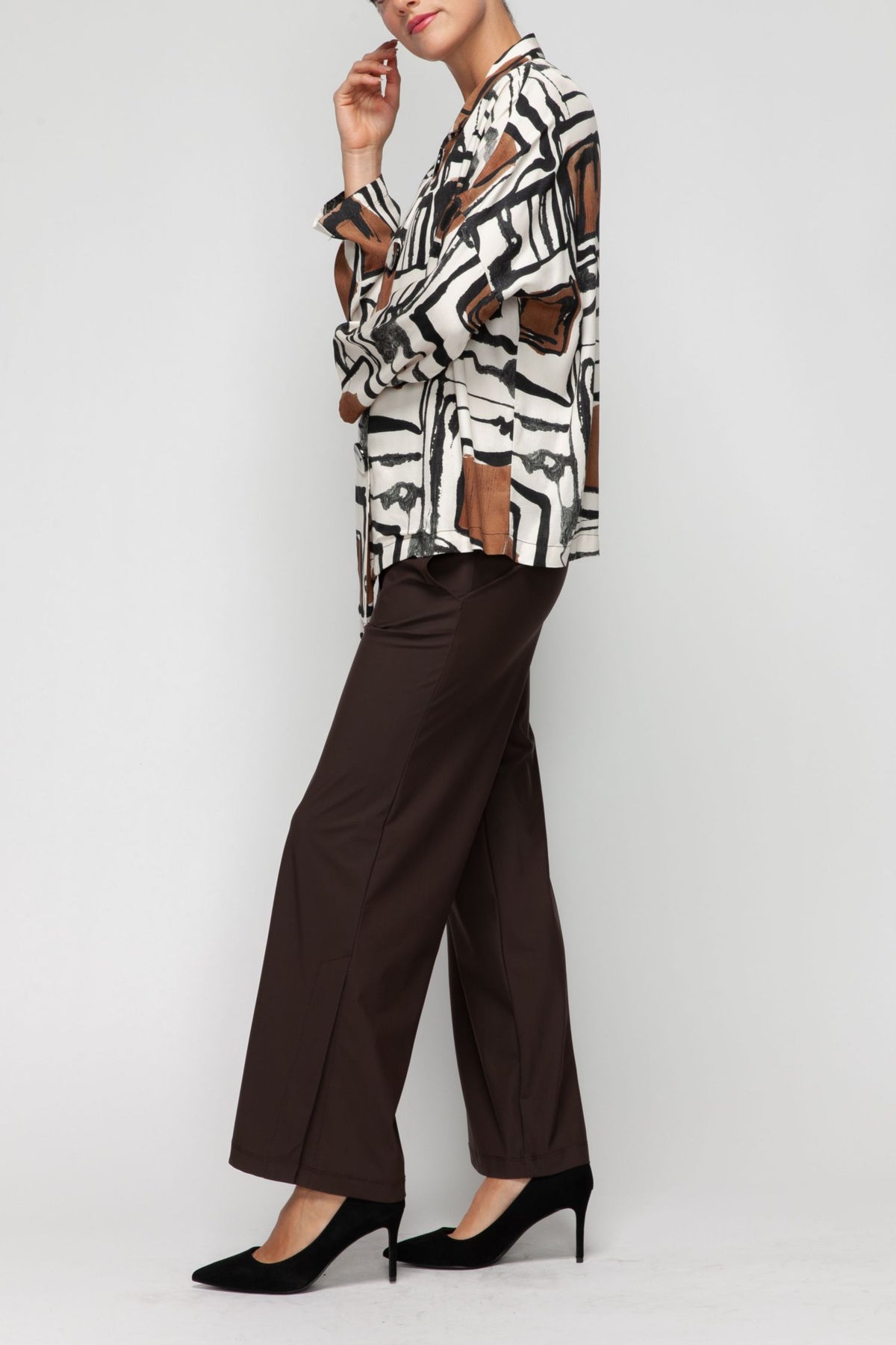 IC COLLECTION Blouse - 7411B - IVORY