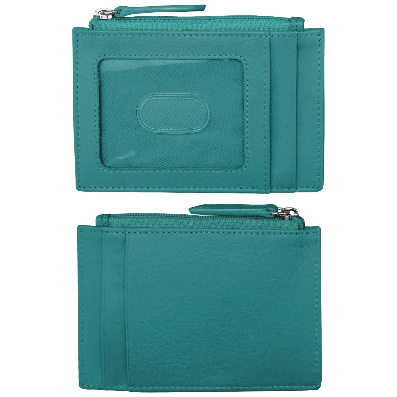 ili New York - ZIP I.D. CARD CASE - 7416 - Aqua