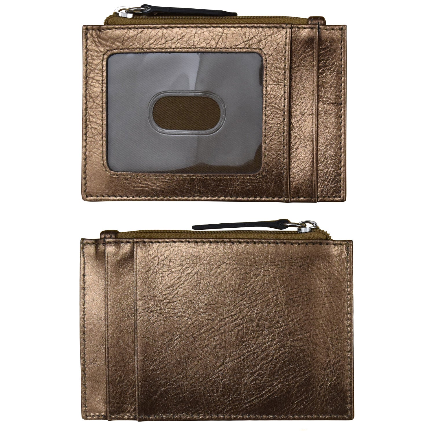 ili New York - ZIP I.D. CARD CASE - 7416 - Bronze