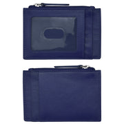 ili New York - ZIP I.D. CARD CASE - 7416 - Classic Navy