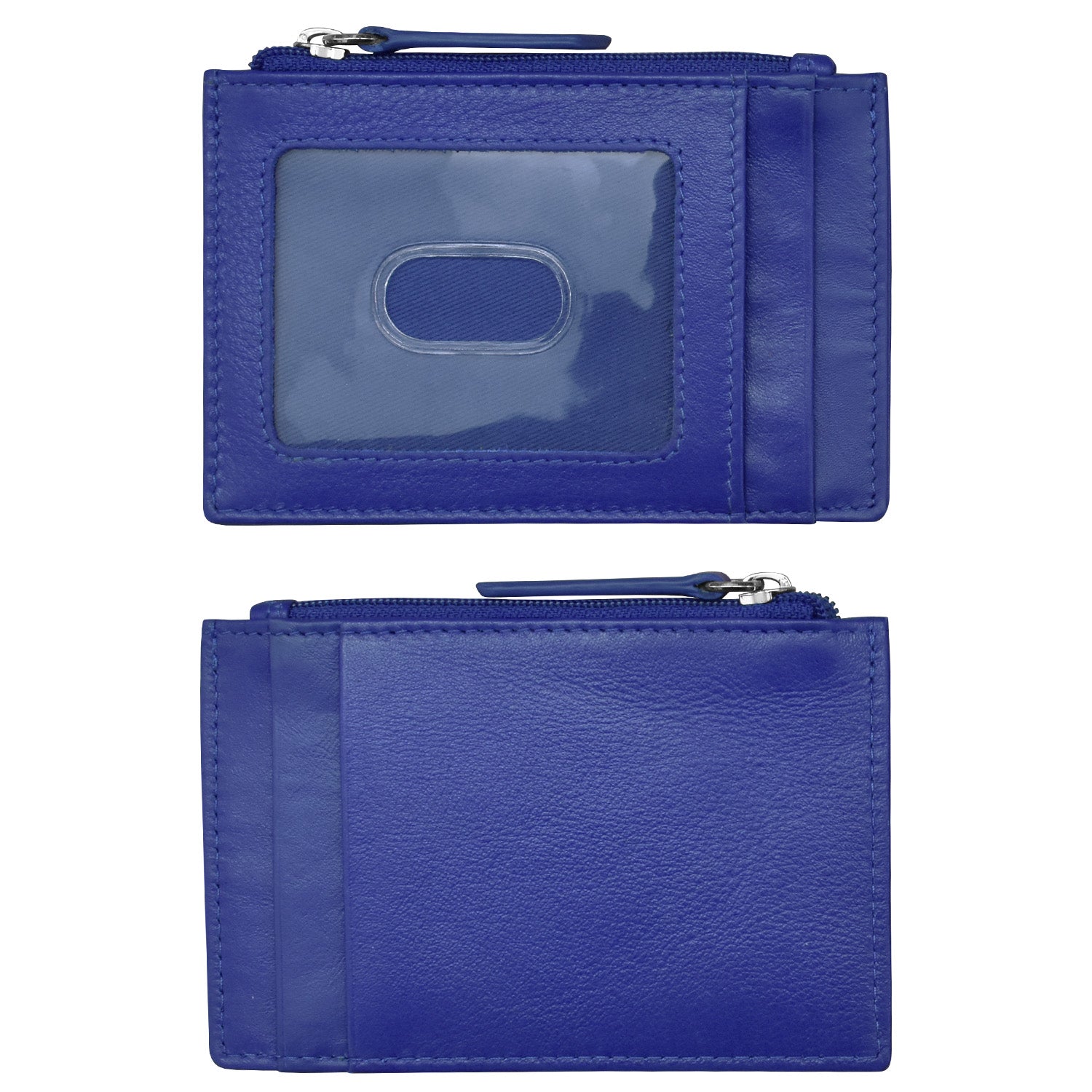 ili New York - ZIP I.D. CARD CASE - 7416 - Cobalt