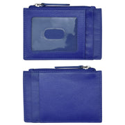 ili New York - ZIP I.D. CARD CASE - 7416 - Cobalt