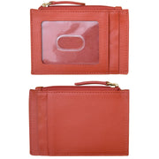 ili New York - ZIP I.D. CARD CASE - 7416 - Coral