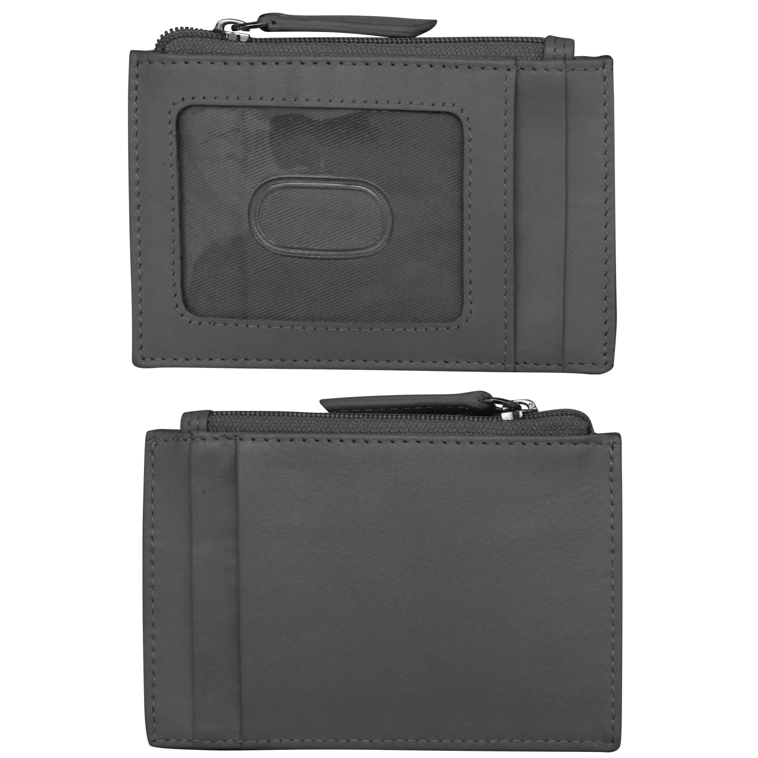 ili New York - ZIP I.D. CARD CASE - 7416 - Grey