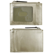 ili New York - ZIP I.D. CARD CASE - 7416 - Light Gold
