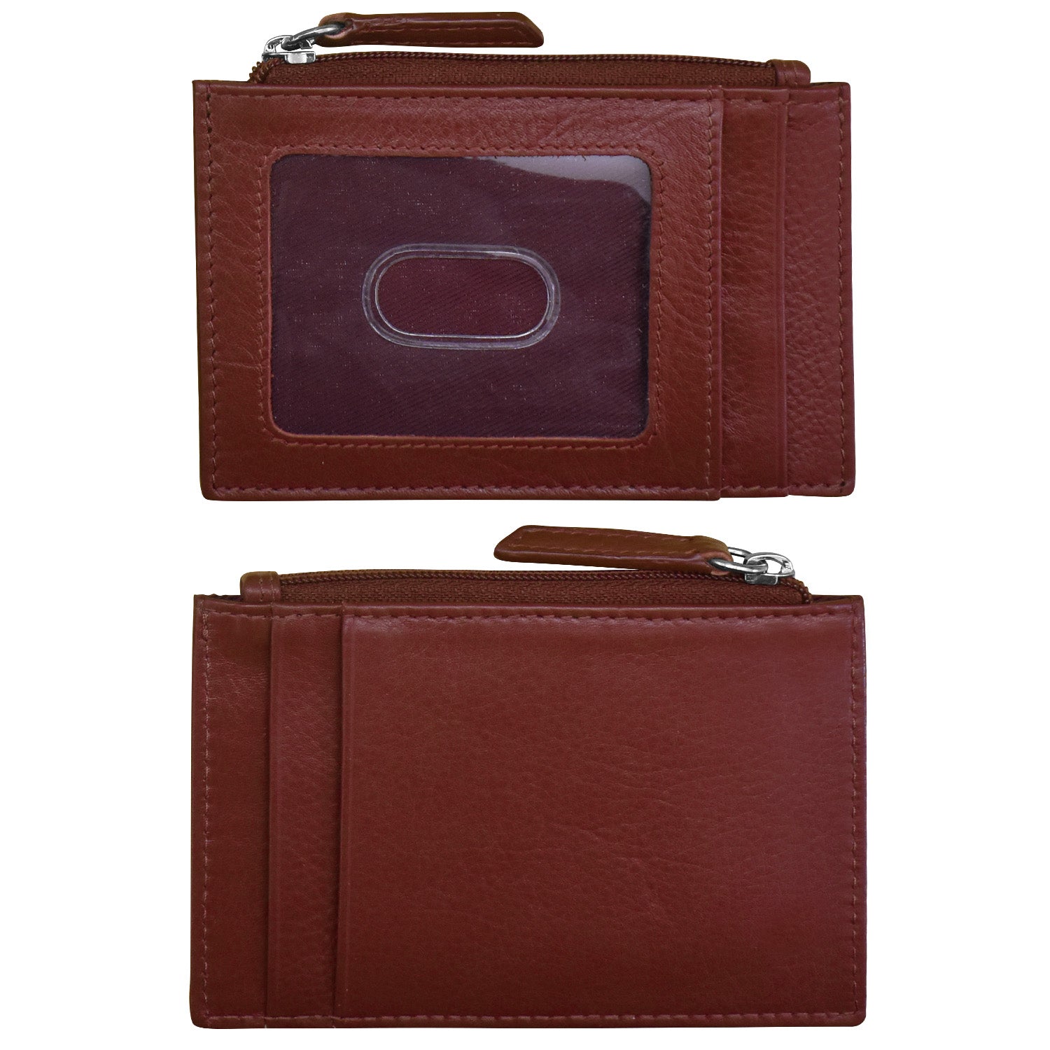 ili New York - ZIP I.D. CARD CASE - 7416 - Merlot