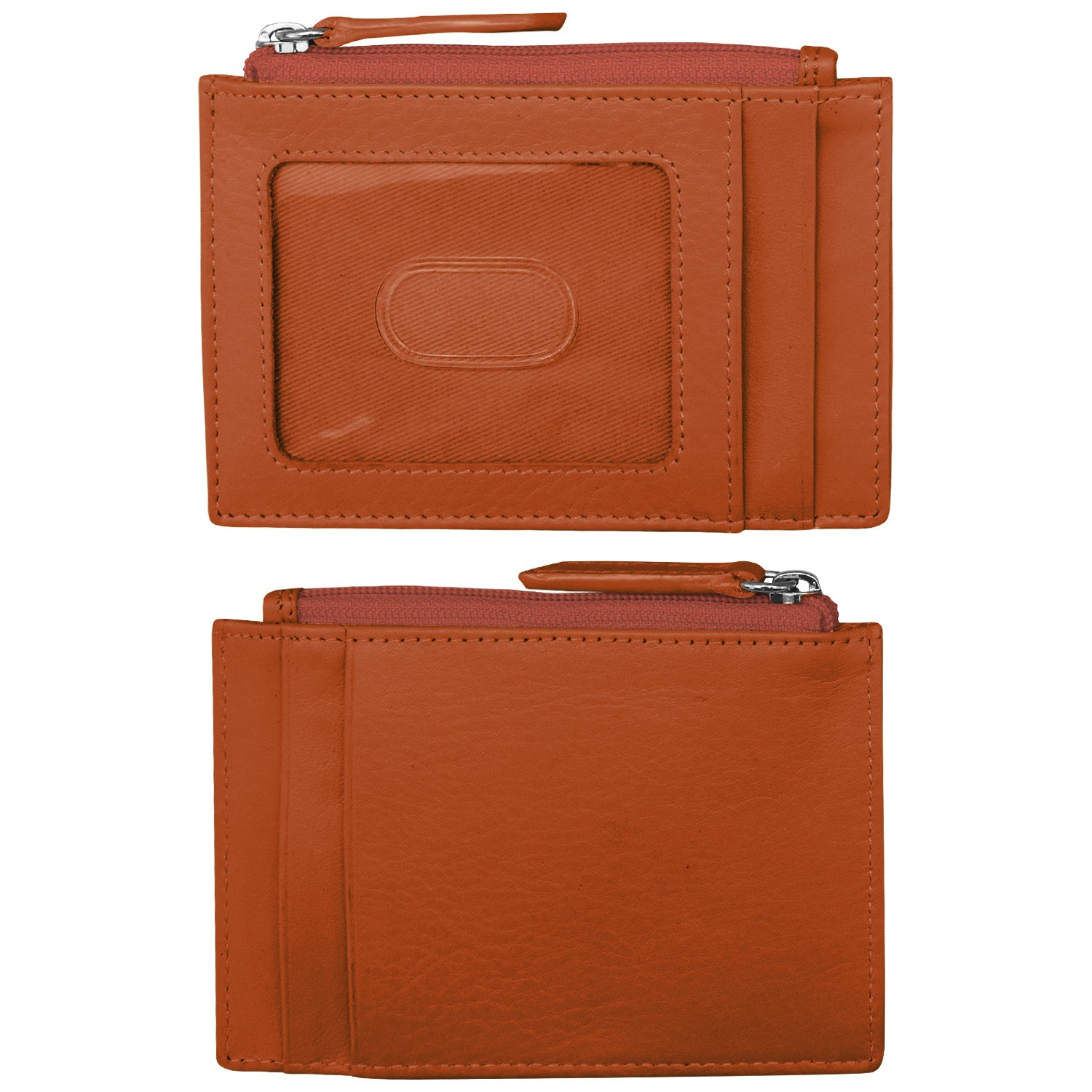 ili New York - ZIP I.D. CARD CASE - 7416 - Orange