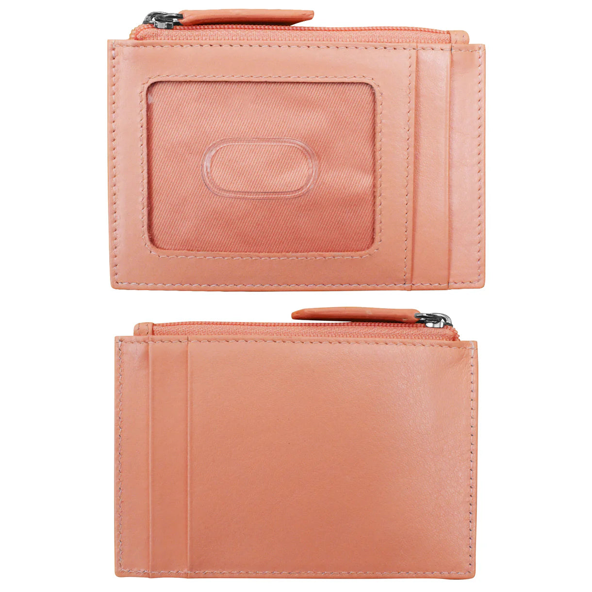 ili New York - ZIP I.D. CARD CASE - 7416 - Peach