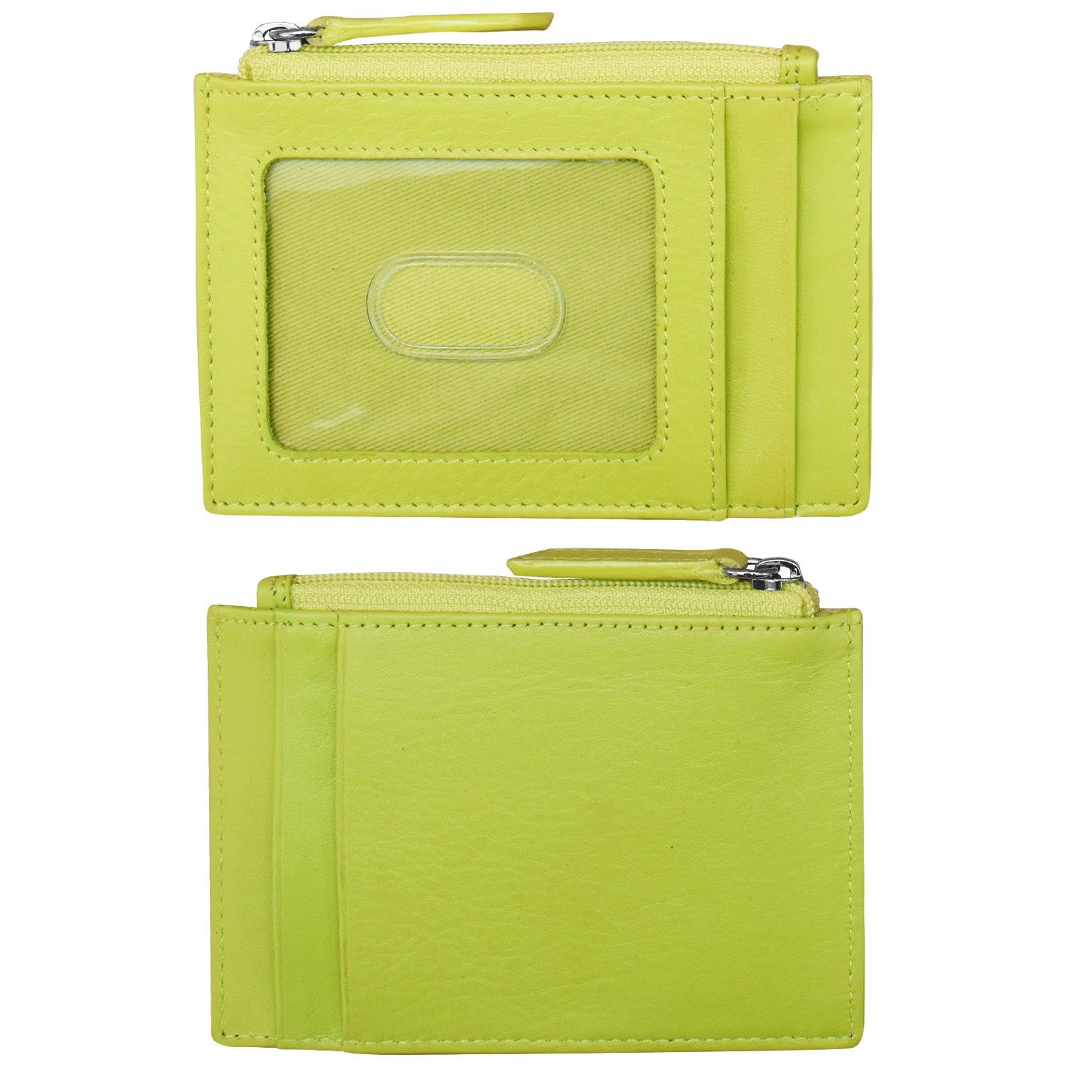 ili New York - ZIP I.D. CARD CASE - 7416 - Pear
