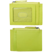 ili New York - ZIP I.D. CARD CASE - 7416 - Pear