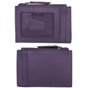 ili New York - ZIP I.D. CARD CASE - 7416 - Purple