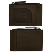 ili New York - ZIP I.D. CARD CASE - 7416 - Walnut