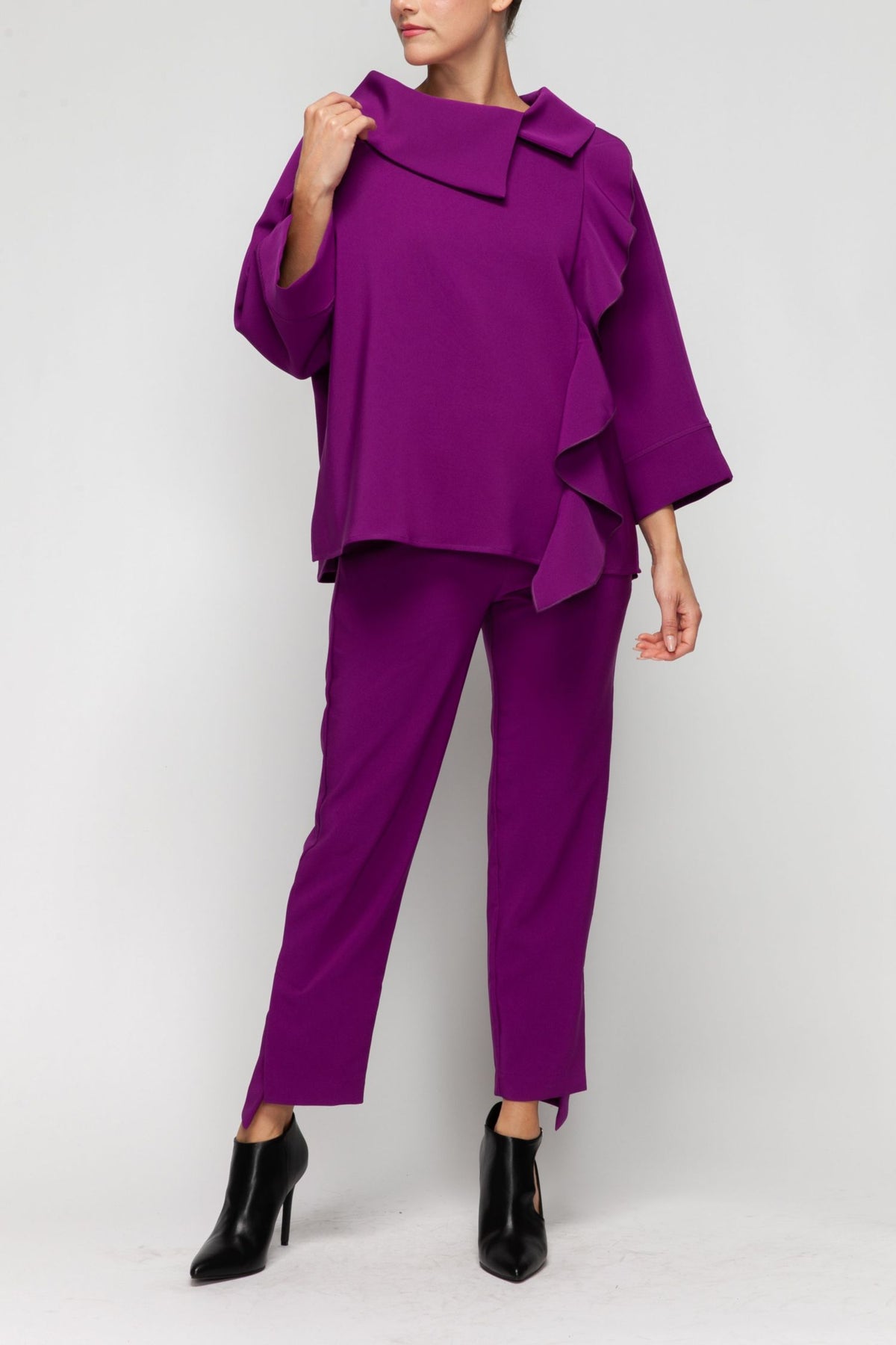 IC COLLECTION Top - 7417T - MAGENTA