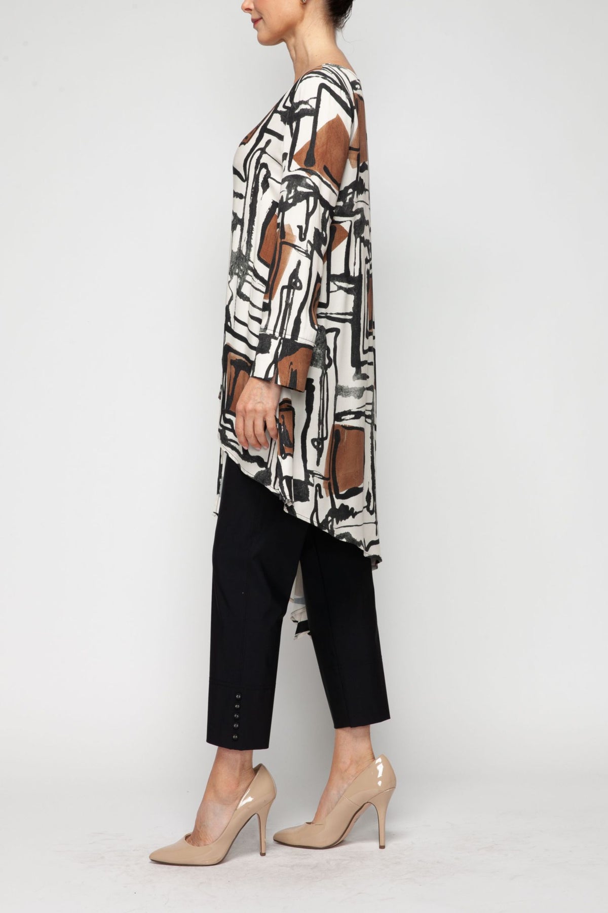 IC COLLECTION Top - 7418T - IVORY