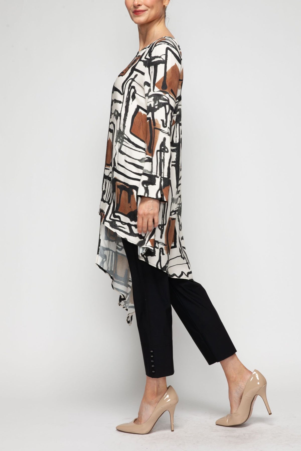 IC COLLECTION Top - 7418T - IVORY