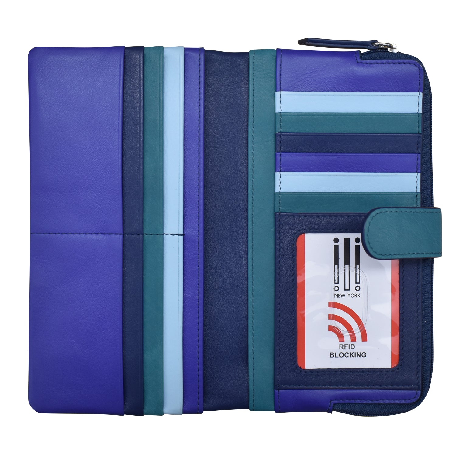 ili New York - SMARTPHONE WALLET - 7420 - Denim Multi