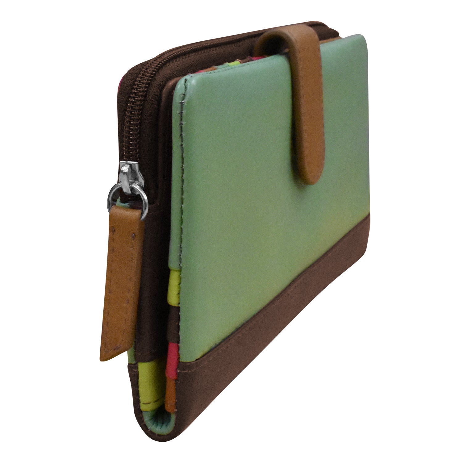 ili New York - SMARTPHONE WALLET - 7420 - Sage Multi