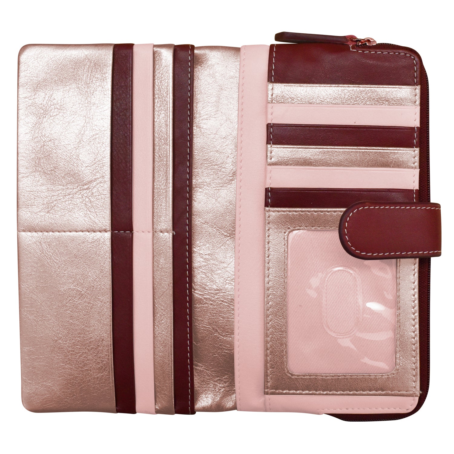 ili New York - SMARTPHONE WALLET - 7420 - Wine Multi