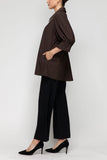 IC COLLECTION Top - 7428T - BROWN