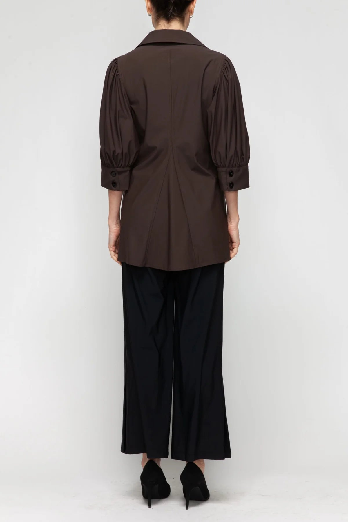 IC COLLECTION Top - 7428T - BROWN