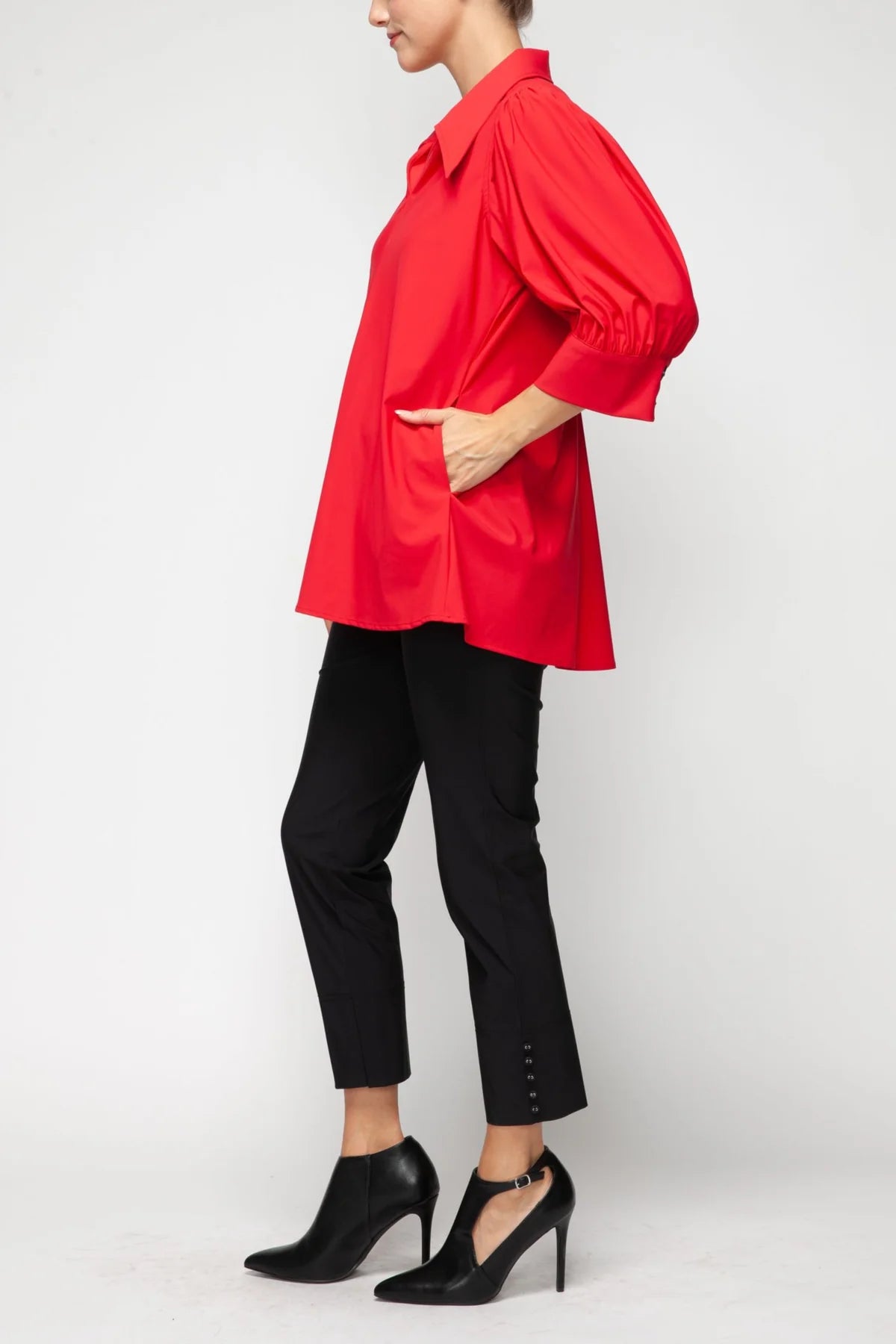 IC COLLECTION Top - 7428T - RED