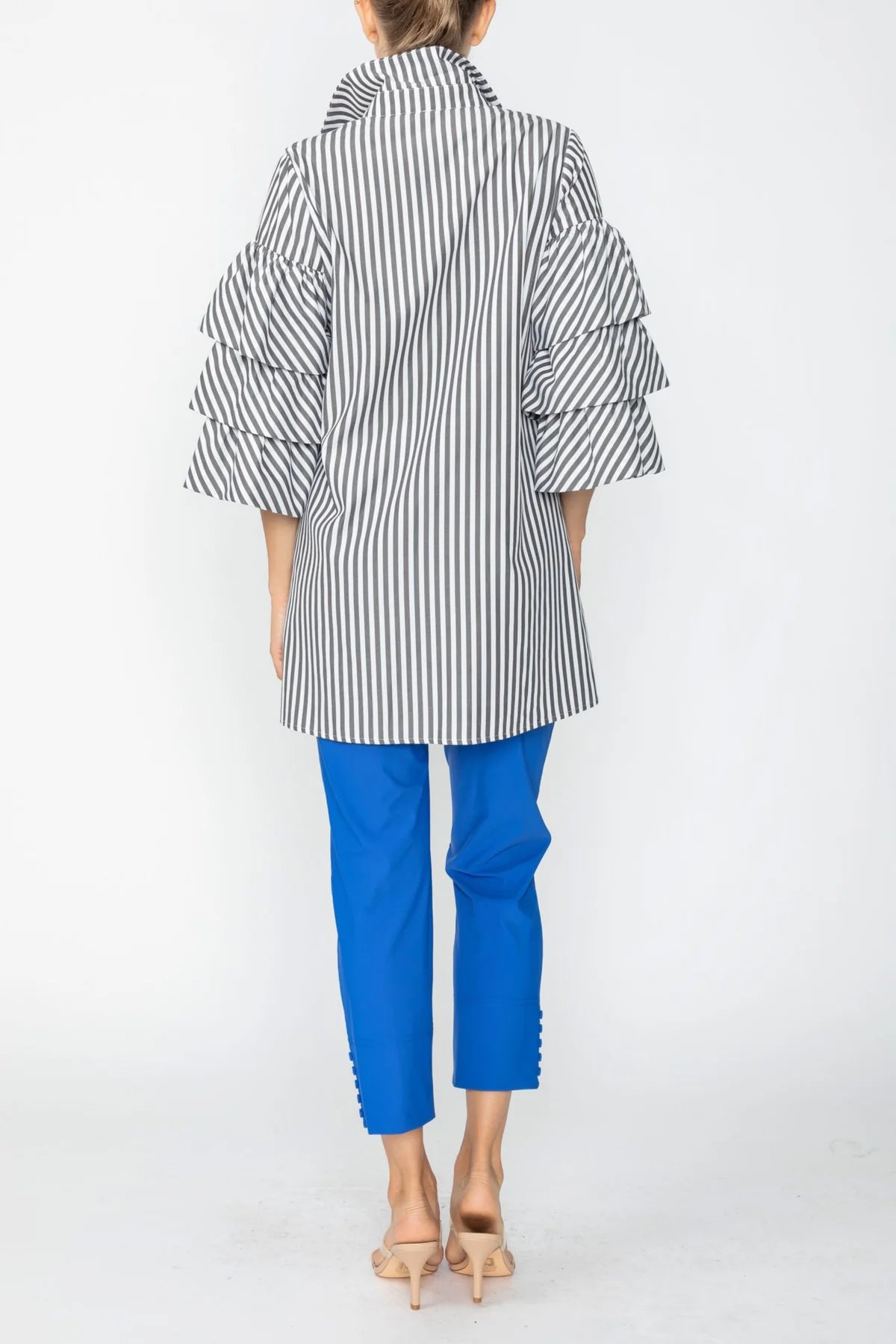 IC COLLECTION Blouse - 7448B - Black