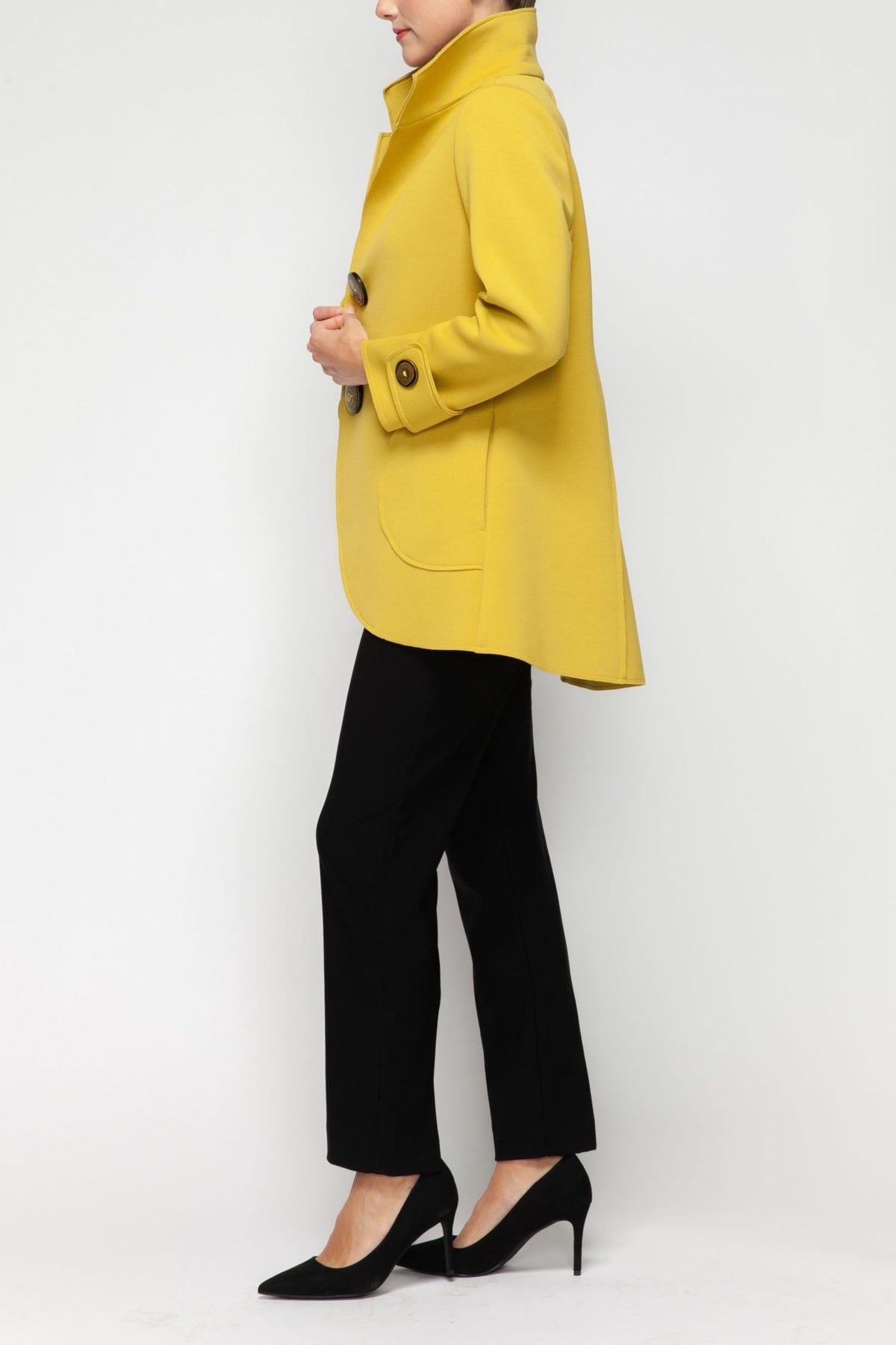 IC COLLECTION Jacket - 7509J - MUSTARD