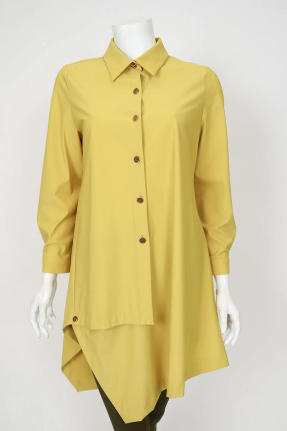 IC COLLECTION Blouse - 7513B - MUSTARD